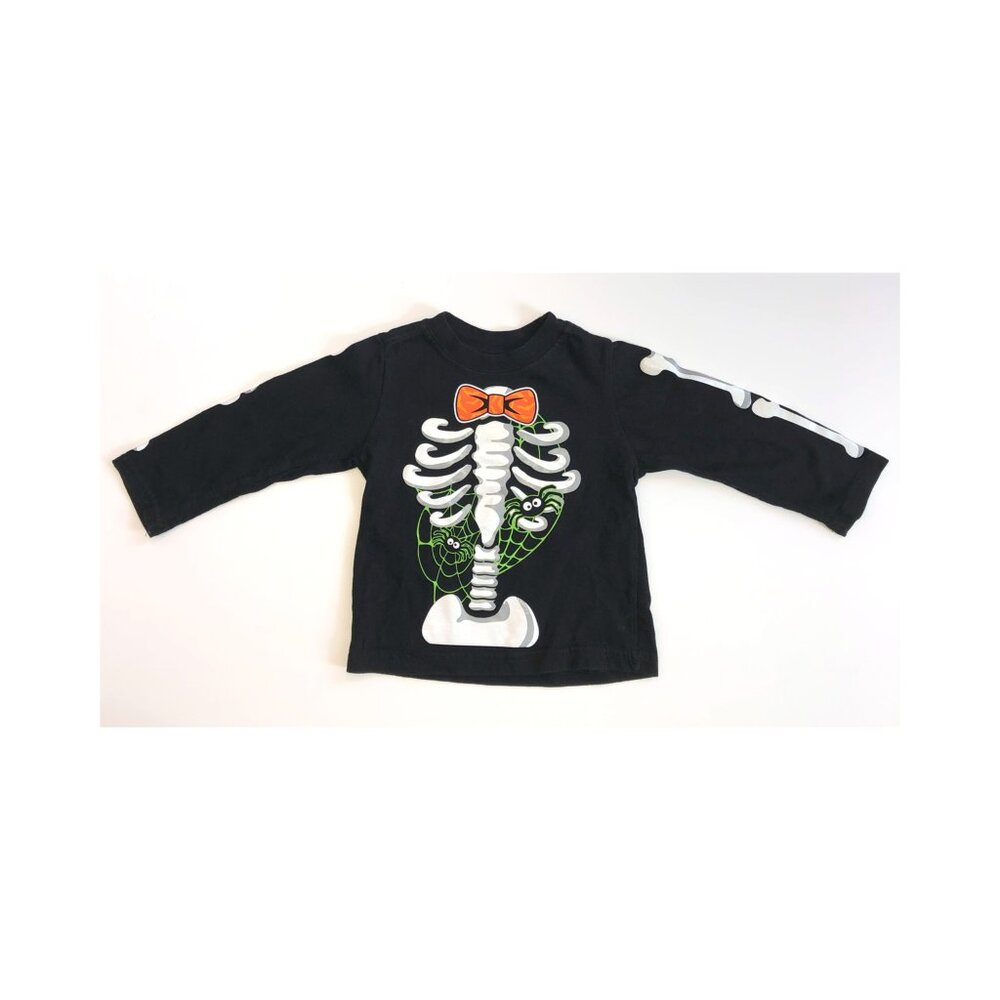 TOP,  2T,  HALLOWEEN, skeleton